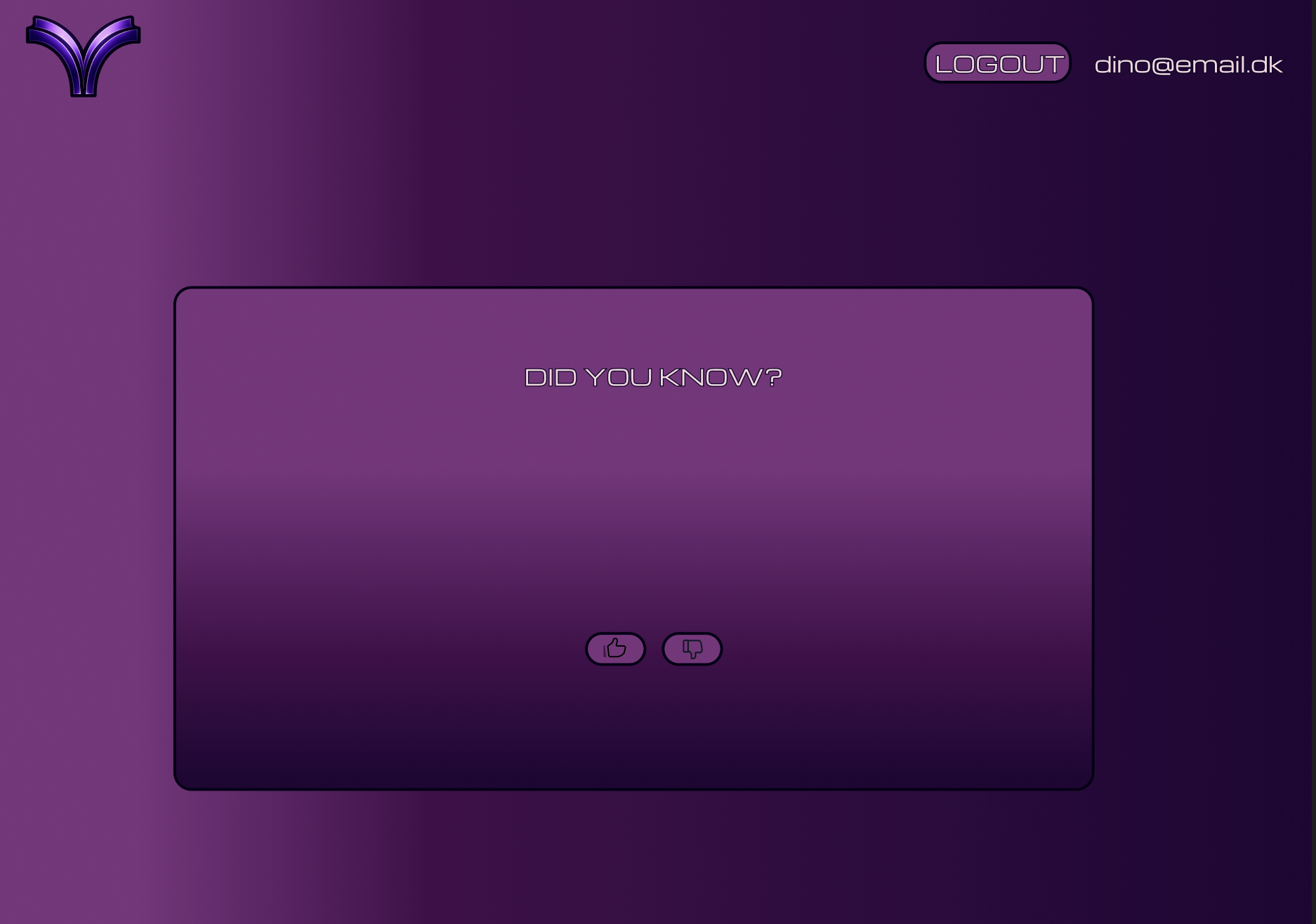 The eru learning platform interface
